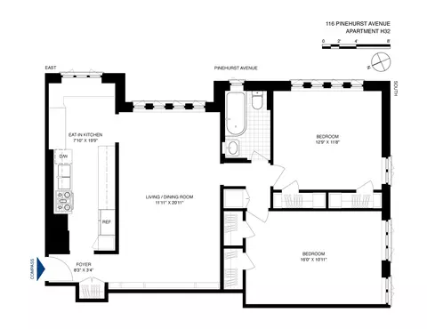 116 Pinehurst Ave #H32, New York, NY 10033