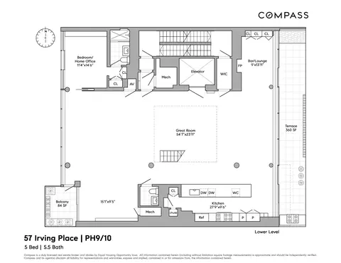 57 Irving Pl #PH9/10, New York, NY 10003