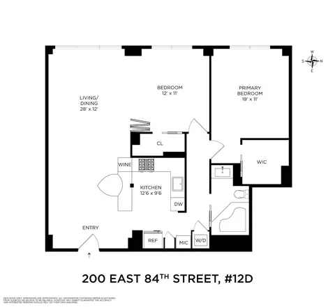 200 E 84th St #12-D, New York, NY 10028