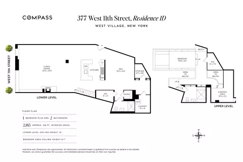 377 W 11th St #1D, New York, NY 10014