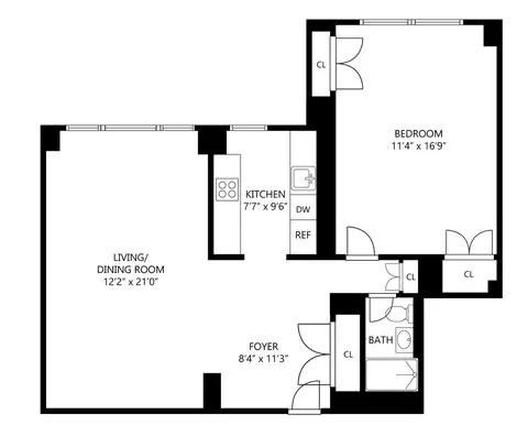 1020 Grand Concourse #24W, New York City, NY 10452