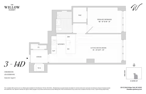 201 E 23rd St #5D, New York, NY 10010