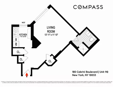 180 Cabrini Blvd #90, New York, NY 10033