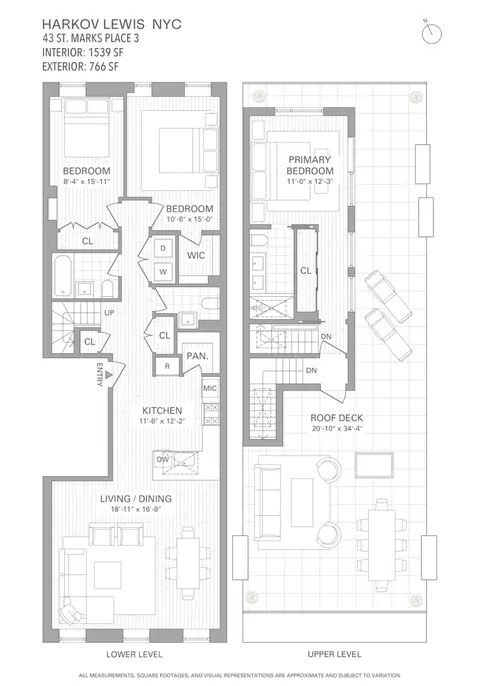 43 St Marks Pl #3, Brooklyn, NY 11217