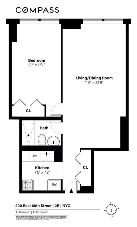 200 E 69th St #2R, New York, NY 10021