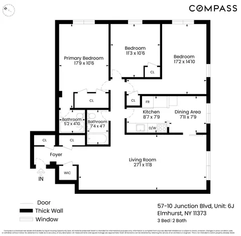 57-10 Junction Blvd #6J, Elmhurst, NY 11373