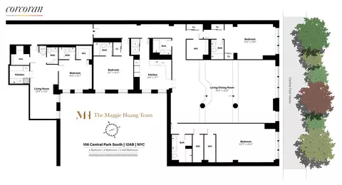 106 Central Park S #12AB, New York, NY 10019