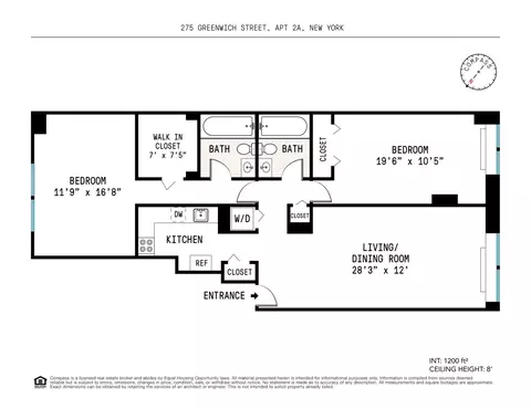 275 Greenwich St #2A, New York, NY 10007