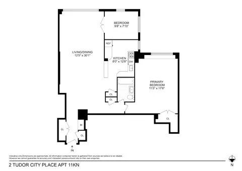 2 Tudor City Pl #11KN, New York, NY 10017