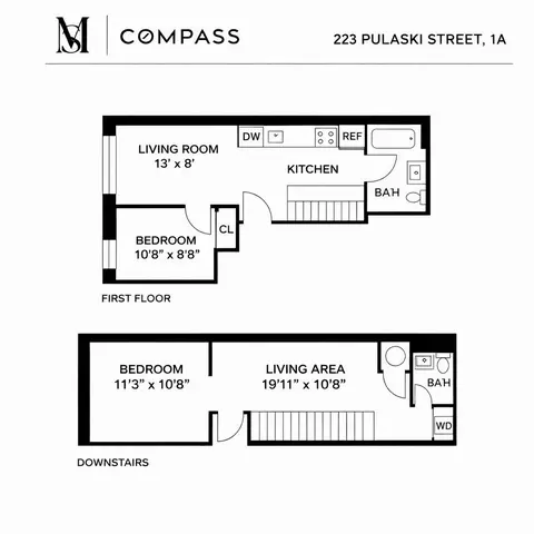 223 Pulaski St #1A, Brooklyn, NY 11206