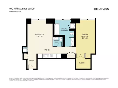 400 5th Ave #50F, New York, NY 10018