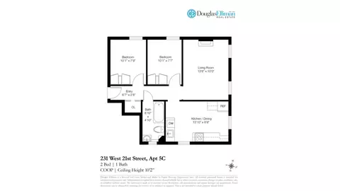 231 W 21st St #5C, New York, NY 10011
