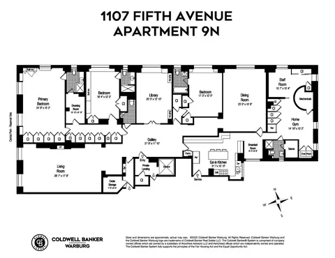 1107 5th Ave #9N, New York, NY 10128