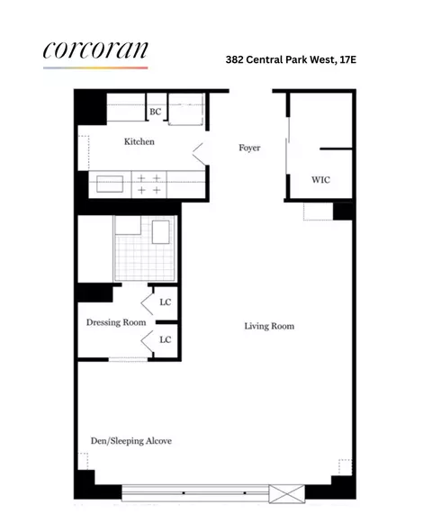 382 Central Park W #17E, New York, NY 10025
