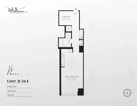 75 Wall St #31E, New York, NY 10005