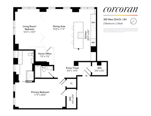 300 W 23rd St #8H, New York, NY 10011