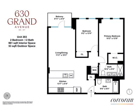630 Grand Ave #203, Brooklyn, NY 11238