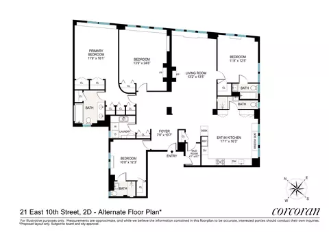21 E 10th St #2D, New York, NY 10003