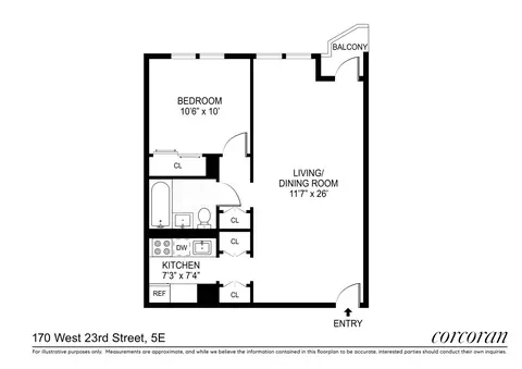 170 W 23rd St #5E, New York, NY 10011