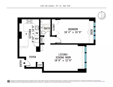 1160 3rd Ave #3E, New York, NY 10065