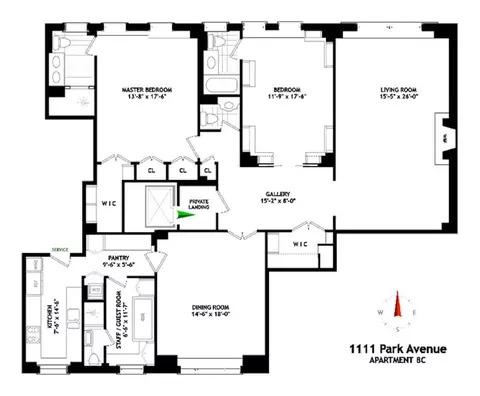 1111 Park Ave #8C, New York, NY 10128