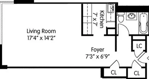 345 W 58th St #15-L, New York, NY 10019
