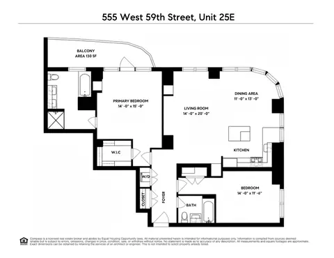555 W 59th St #25E, New York, NY 10019