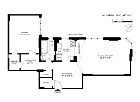 140 Cabrini Blvd #107, New York, NY 10033