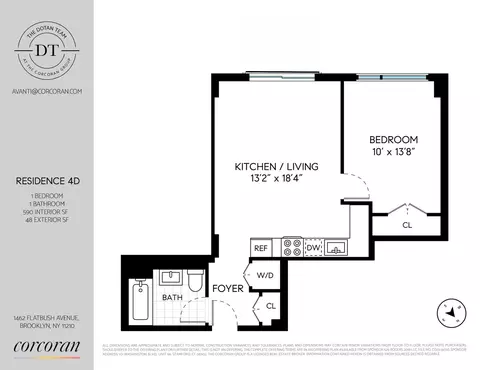 1462 Flatbush Ave #2D, Brooklyn, NY 11210