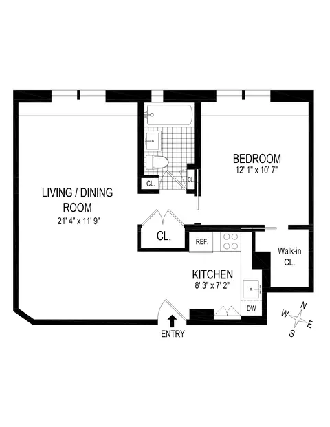100 Bank St #6C, New York, NY 10014