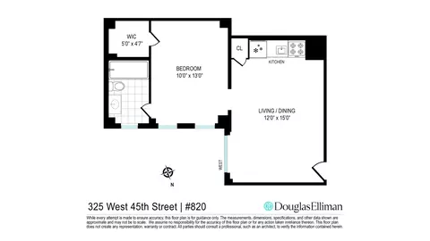 325 W 45th St #820, New York, NY 10036