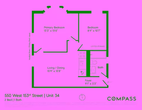 550 W 153rd St #34, New York, NY 10031