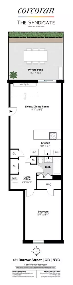 131 Barrow St #GB, New York, NY 10014