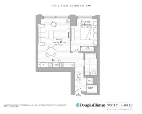 1 City Pt #59G, Brooklyn, NY 11201