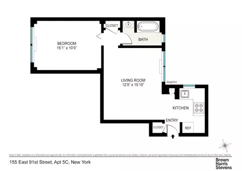 155 E 91st St #5C, New York, NY 10128