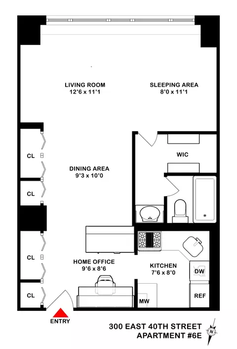 300 E 40th St #6E, New York, NY 10016