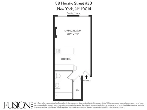 88 Horatio St #3B, New York, NY 10014