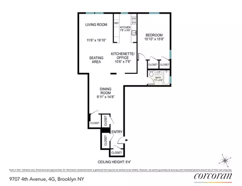 9707 4th Ave #4G, Brooklyn, NY 11209
