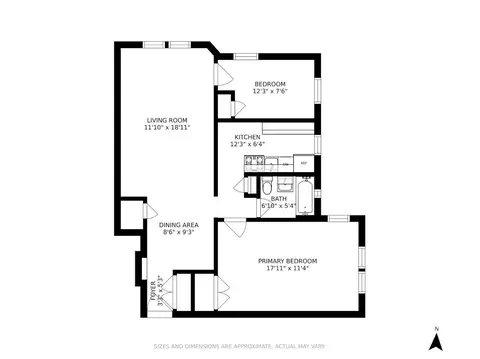 657 E 26th St #1S, Brooklyn, NY 11210