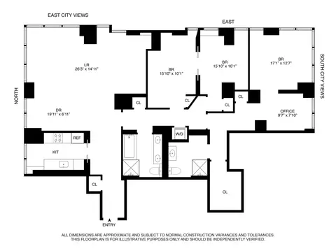 60 E 55th St #17AD, New York, NY 10022