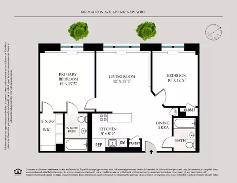 1787 Madison Ave #402, New York, NY 10035