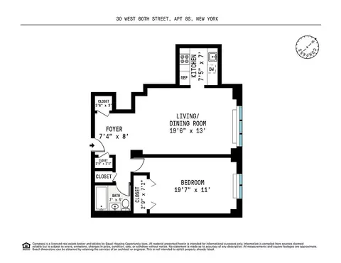 30 W 60th St #7-S, New York, NY 10023