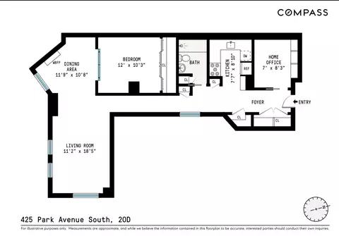425 Park Ave S #20D, New York, NY 10016