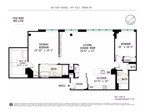 184 Kent Ave #512A, Brooklyn, NY 11249