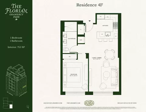 350 E 18th St #4F, New York, NY 10003