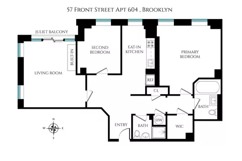 57 Front St #604, Brooklyn, NY 11201