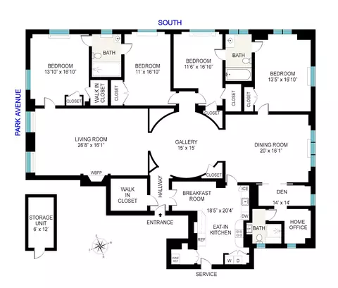 580 Park Ave #2A, New York, NY 10065