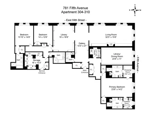 781 Fifth Ave #304-310, New York, NY 10022