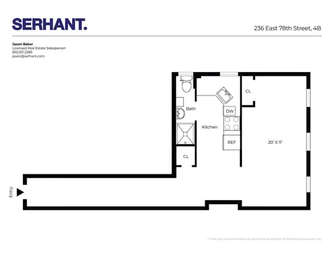 236 E 78th St #4B, New York, NY 10075