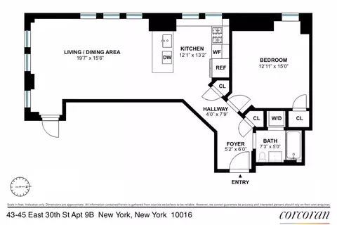 43 E 30th St #9B, New York, NY 10016